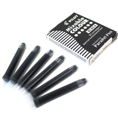 Refil Caneta Parallel Pen c/6 Preto Pilot